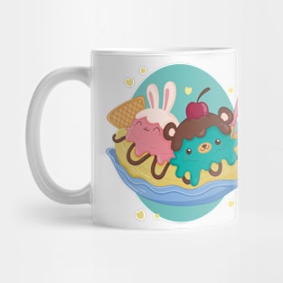 Kawaii Ice Cream Mug